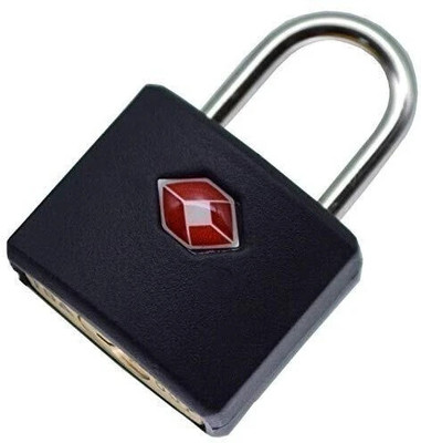 Justakeit TSA Approved Suitcase Padlock Key Lock/TSA Approved Brass Key Lock/Padlocks Padlock(Black)