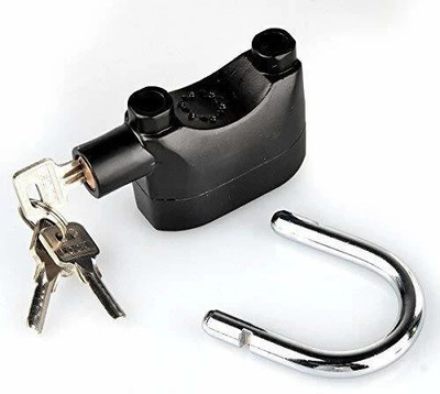 RZON Anti Theft Security Pad Lock with Burglar Smart Alarm Siren Motion Sensor_01 Lock(Black)