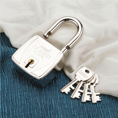 LASER Hammer 67mm Padlock(Silver)
