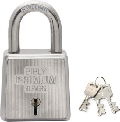 BABLI INDUSTRY Pad Lock-PREMIUM 70 MM PADLOCK WITH 3 KEYS(70mm) Padlock(Multicolor)