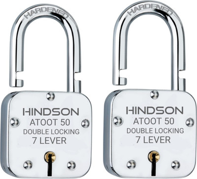 HINDSON Atoot 50 Padlock(Silver)
