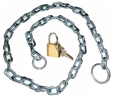 ISA Iron Chain & Lock 9005 Chain Lock(Silver)
