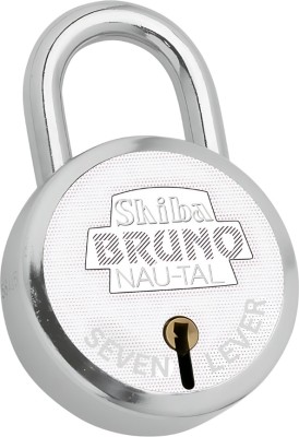 Shiba Bruno50 Pack Of 1 Padlock(Silver)