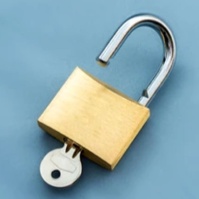 ATC Export Quality Heavy Duty Padlock 25mm with 3 keys Padlock(Brass)