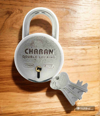 CHARAN PADLOCK01 Padlock(Silver)