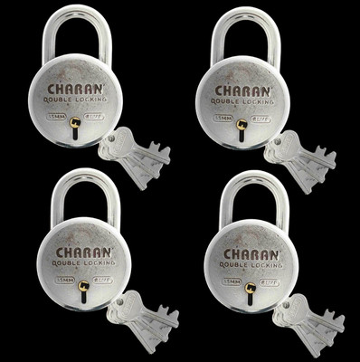 CHARAN PADLOCK02 Lock(Silver)