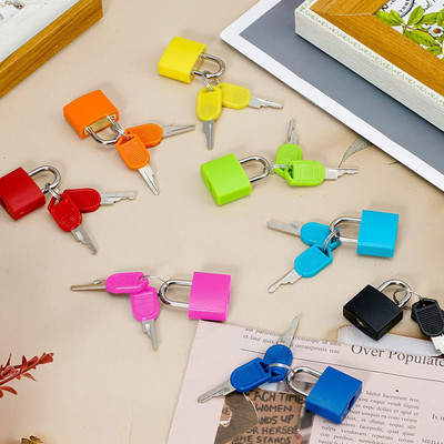 JGG Jain Gift Gallery 4 PC SMALL KEY LOCK Lock(Multicolor)