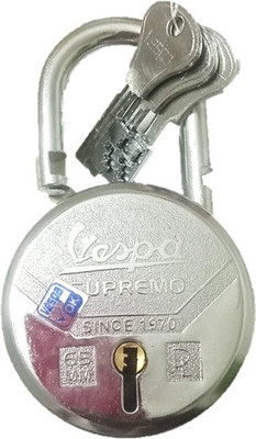 Loki 65 MM DOUBLE LOCKING FEATURES Padlock(Silver, Red)