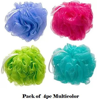 KRISHZONE Loofah(Pack of 4, Multicolor)