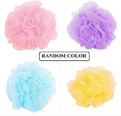 TinLivery Loofah(Pack of 4, Multicolor)