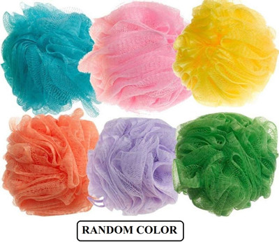 TinLivery Loofah(Pack of 6, Multicolor)