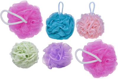 MobFest Loofah(Pack of 6, Multicolor)