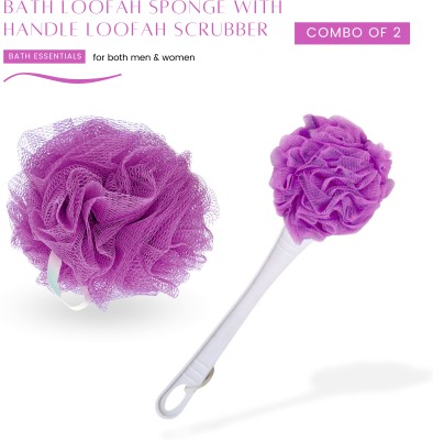 CareDone Loofah(Pack of 2, Pink)