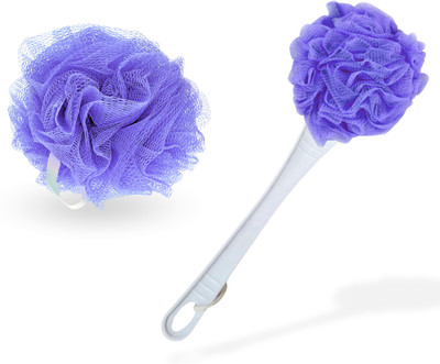 CareDone Loofah(Pack of 2, Purple)