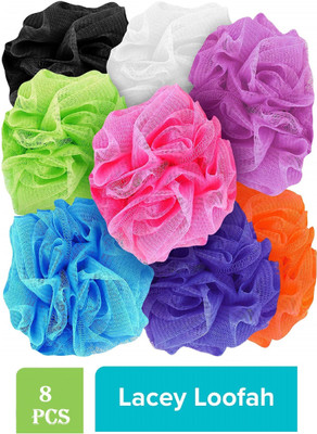 NILORO Loofah(Pack of 8, Multicolor)