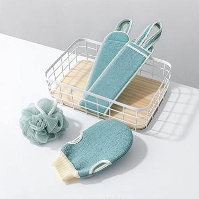WUUP Loofah(Pack of 3, Multicolor)