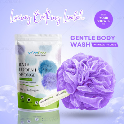 CareDone Loofah(Purple)