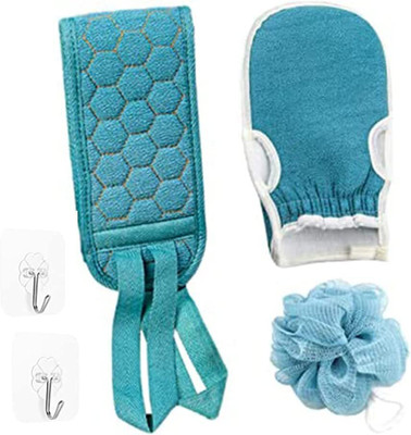 DZOVAG Loofah(Pack of 3, Multicolor)
