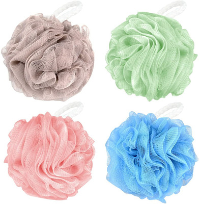 XACA Loofah(Pack of 4, Multicolor)