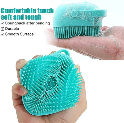 KRAZE Silicone Bath Brush with in-built Liquid DispenserRBrushx1.333