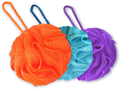 LUX Loofah(Pack of 3, Multicolor, Multicolor)