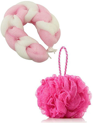 AFFODYL Loofah(Pack of 2, Multicolor)