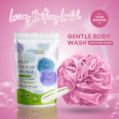 CareDone Loofah(Pink)