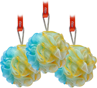 alis Loofah(Pack of 3, Multicolor)