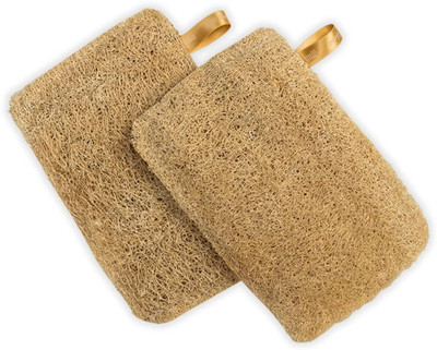 SOBHAGU Loofah(Pack of 2, Beige)