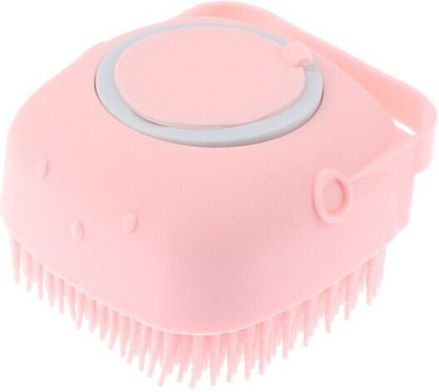 KRAZE SILICON SOFT BATH BODY BRUSH WITH SHAMPOO DISPENSER