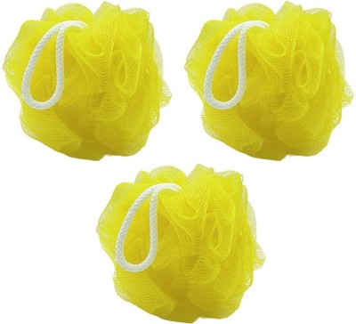 World Wide Villa Loofah(Pack of 3, Yellow)