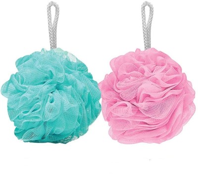 Mobonfashion Loofah(Pack of 2, Pink, Green)