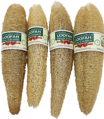 Grow Basket Loofah(Pack of 4, Yellow)