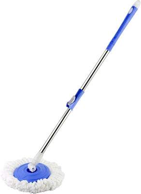 TRADEMANSHIP Mop Head and Rod(Blue)