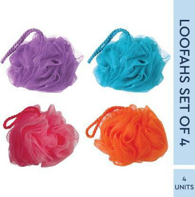 Mallade Loofah(Pack of 4, Multicolor)