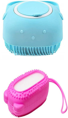 KRAZE Silicone Bath Brush with in-built Liquid DispenserRBrushx2.113