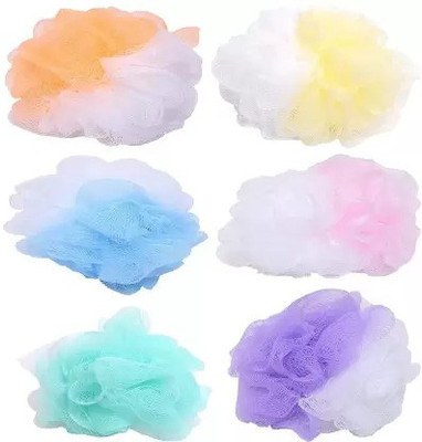 WATELLO Loofah(Pack of 6, Multicolor)