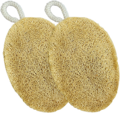 Ecout Loofah(Pack of 2, Brown)