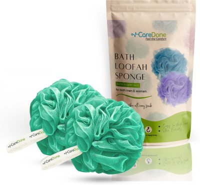 CareDone Loofah(Pack of 2, Green)