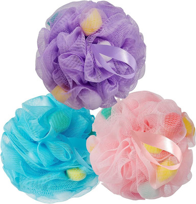 Home Cloud Loofah(Pack of 4, Multicolor)