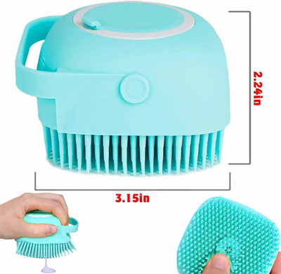 KRAZE Silicone Bath Brush with in-built Liquid DispenserRBrushx1.270