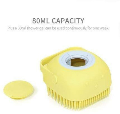 KRAZE Silicone Bath Brush with in-built Liquid DispenserRBrushx1.236