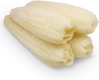 NEWBOOKEY Loofah(Pack of 4, Brown)
