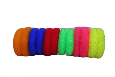 RIYABEST PLASTIC Loofah(Pack of 6, Multicolor)