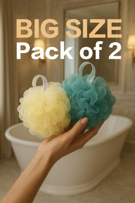 Easybuy Loofah(Pack of 2, Multicolor)