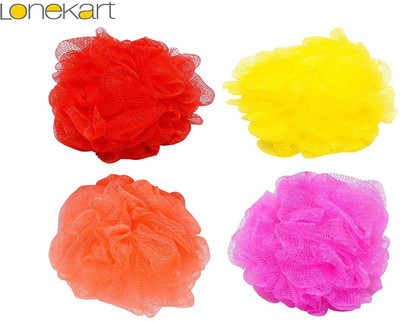 Lonekart Loofah(Pack of 4, Multicolor)