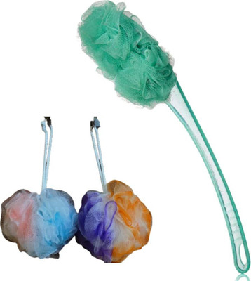 Cubern Loofah(Pack of 3, Multicolor)