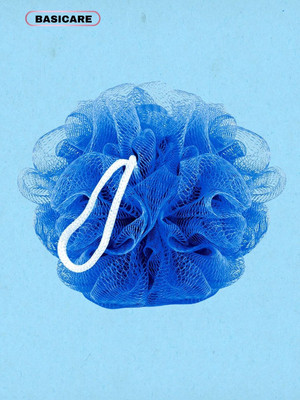 Basicare Loofah(Pack of 3, Blue)