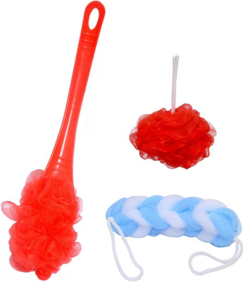 Lonekart Loofah(Pack of 3, Multicolor)