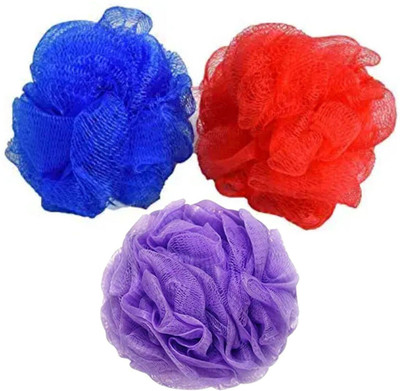 BEAUTRISTRO Loofah(Pack of 3, Multicolor)